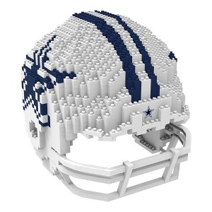 Forever Collectibles Dallas Cowboys NFL FOCO BRXLZ Helmet Building Block Set - 1 of 4