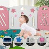 Dronkon HDPE 16+2 Panel Baby Playpen, Foldable Playard for Baby and Kids, Adjustable Shape Play Fence with Safety Lock Gate - 4 of 4