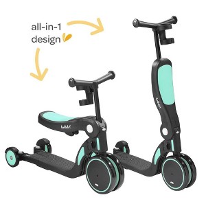 Larktale Scoobi 5-in-1 Kids' Convertible Balance Bike-Tricycle-Scooter - 1 of 4