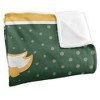 St. Norbert College Logo Dots Silky Touch Blanket White 50x60 - 3 of 4