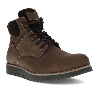 Bota Levi's Charles Neo Rugged - Couro Com Detalhes Em Lã Masculina