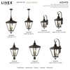 Livex Lighting Adams 4 - Light Post Light in  Bronze/Antique Brass - 3 of 4