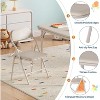 Nasitip Folding Kids Table and Chairs Set, Square Children Activity Table and Chairs Set for Dining Room,Daycare,Classroom - 4 of 4