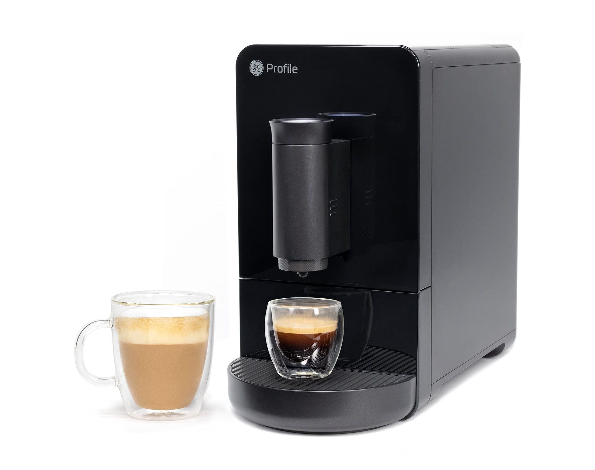 GE Profile Automatic Espresso Machine, One-Touch Brew (Black)