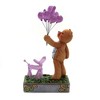 Jim Shore 8.0 Inch Squeaky's Family Tree Teddy Bear Balloons Dog Figurines - 3 of 3