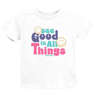 The Juniper Shop SmileyWorld See Good In All Things Youth Short Sleeve Tee