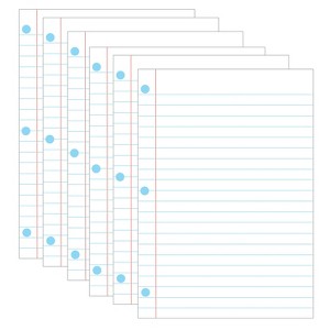 Ashley Productions® Magnetic Notebook Page, 8-1/2" x 11", Pack of 6 - 1 of 3