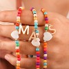 Colorful Initial Beaded Necklace – Trendy Choker for Girls & Teens, Personalized Letter Jewelry Gift - 4 of 4