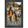 PosterPalooza | 11.5x17 Wide Barnwood Picture Frame, UV Acrylic, 6 Finishes - Grey, Brown, White, and Black - 2 of 4