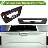Unique Bargains Exterior Door Handle Cover for Ford F150 2015-2020 Black ABS 1 Pc - 3 of 4