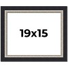 PosterPalooza | Embellished Black Picture Frame - UV Acrylic, Backing Board, Hanging Hardware Included - 2 of 4