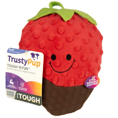 Chocolate covered strawberry dog toy best sale