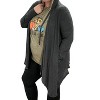 Women's Hooded Cardigan - honeyme - 2 of 3