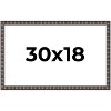 PosterPalooza | Deco Black Picture Frame - UV Acrylic, Backing Board, Hanging Hardware Included - 2 of 4