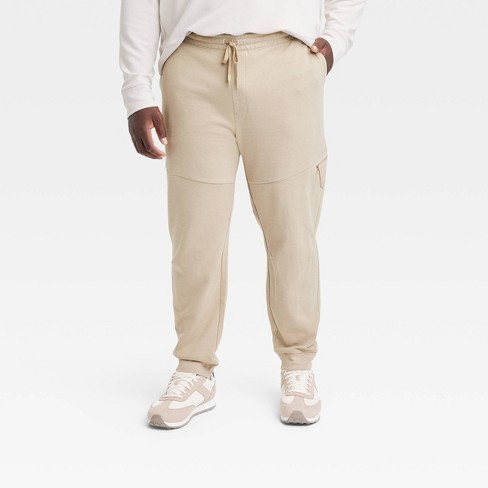 Men's Big Ponte Joggers - All In Motion™ Khaki 3xl : Target