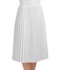Collections Etc Classic Pleated Mid-Length Jersey Knit Midi Skirt with Comfortable Elastic Waistband - 2 of 3
