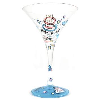 WELTAZ Stemless Martini Glasses Set Of 4 Cocktail Glasses 8 Ounce Vintage  Mar