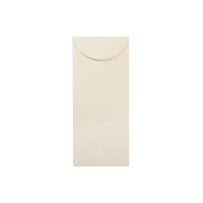 JAM Paper #12 Policy Business Strathmore Envelopes 4.75x11 Natural White Wove 900894427