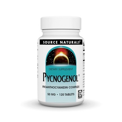 Pycnogenol 50mg by Source Naturals, Inc.  -  120 Tablet