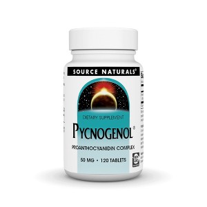 Pycnogenol 50mg by Source Naturals, Inc.  -  120 Tablet - 1 of 3