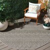 Courtyard CY8196 UV & Stain Resistant Non-Shedding Power Loomed Indoor/Outdoor Rugs - Safavieh - 2 of 4