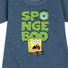 - SpongeBob SquarePants - Scardey Pants Graphic Short Sleeve Fleece Dress - 2 of 4