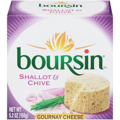 Boursin Shallot & Chive Cheese - 5.2oz