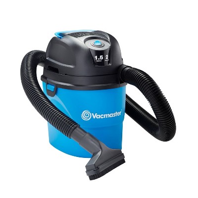 Vacmaster 1.5-Gallon Wet/Dry Vac with Bonus Car Nozzle: Portable Electric Shop Vacuum, Multi-Surface, 600W, Corded