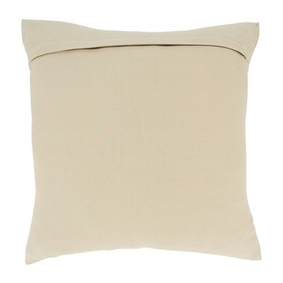Harmony Stripes 20" Square Cotton Throw Pillow