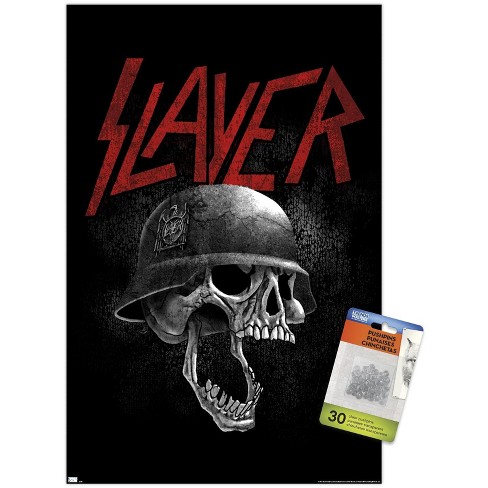 Trends International Slayer - Grey Scale Hellmit Unframed Wall Poster Prints - image 1 of 4