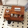 Tangkula Lift Top Coffee Table w/ Hidden Compartment & Removable Storage Shelf Metal Frame - 3 of 4