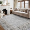 Border Area Rug Washable Rug for Living Room Soft Stain Resistant Rug Non Slip Floor Cover Non Shedding Bedroom Rug - 3 of 4