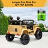 12V Electric Ride-On Truck for Kids - Remote Control Car with Spring Suspension, LED Lights, Music & 3 Speeds | Best Gift for Kids - 4 of 4