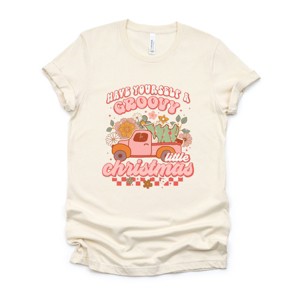 Simply Sage Market Groovy Little Christmas Truck Short Sleeve Tee - 1 of 4