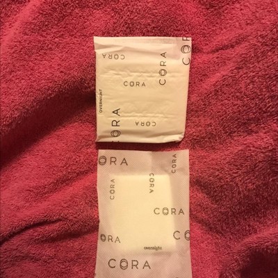 Cora Organic Cotton Ultra Thin Regular Fragrance Free Pads With Wings For  Periods - Regular Absorbency - 32ct : Target