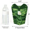 Big Dot of Happiness Camo Hero - Army Military Camouflage Party Favors - Gift Heart Shaped Favor Boxes for Women and Kids - Set of 12 - 3 of 4