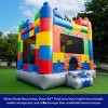 Herokiddo 13'x'13' Block Party Commercial Grade Bounce House with Air Blower Included. - 4 of 4