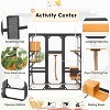 Outdoor Cat House, DIY Cat Enclosure, Cat Catio with Double Enter Doors, Balcony Cat Playpen with Platforms & Double Condos for 1-3 Cats - ModernLuxe - 4 of 4
