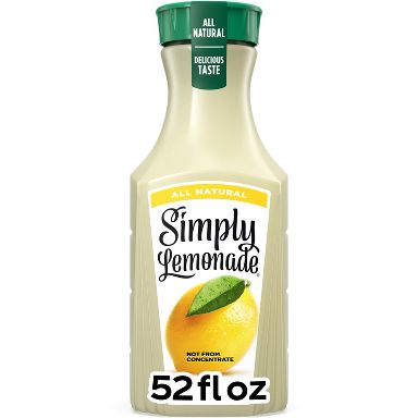 Simply Lemonade - 52 fl oz: Low Sodium, No Artificial Flavors