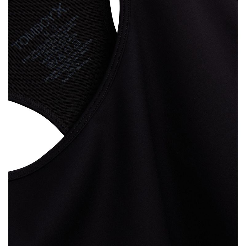 TomboyX Racerback Compression Top, Full Coverage Medium Support Top (XS-6X), 3 of 4