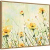 Amanti Art Chrysanthemum and Daisy Field by Emma Coghlan Canvas Wall Art Print Framed 28-in. x 23-in. - 3 of 4