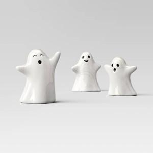 3pc Ceramic Mantle Ghost Decorative Accent Sets - Hyde and EEK! Boutique™ - 1 of 3