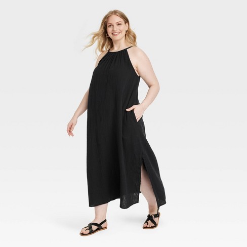 Black shift hot sale dress target