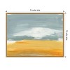 Amanti Art Winter Desert by Bronwyn Baker Canvas Wall Art Print Framed 24 x 18-in. - 4 of 4