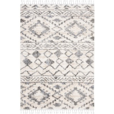Berber Fringe Shag BFG606 Power Loomed Rug - Safavieh