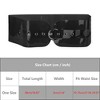 INSPIRE CHIC Women Clear Waist Belts, Wide Transparent Round Buckle PVC Waistband Belt for Dress - 4 of 4