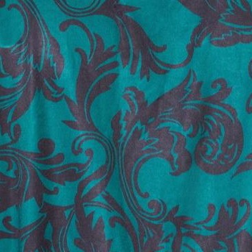 emerald green graphic scroll