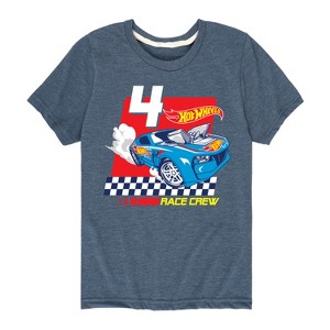 Boys' - Hot Wheels - Race Crew 4 Yrs Short Sleeve Graphic T-Shirt - 1 of 4