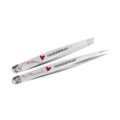 Tweezerman Stainless Steel Slanted Point Tweezer - Eyebrow Precision  Tweezers, Facial And Ingrown Hair Removal (Classic Stainless)