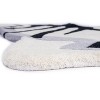 Unique Loom Playtime Kids Wool Collection Area Rug - Freeform Zebra - 4 of 4